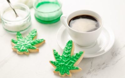 Cannabis Cookies And Tea For Bedtime
